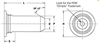 Self-Clinching Pilot Pins - Type TPS™, TP4™ 2